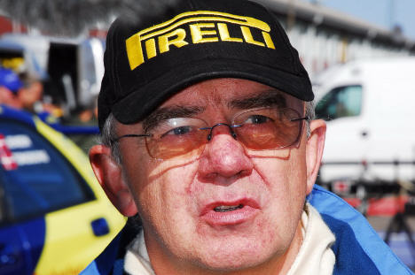 »Min nye bil havde ikke den fulde effekt, men det er vi ved at få rådet bod på, så vi kan støtte Christian Jensen på lørdag,« siger den syvdobbelte danmarksmester Karl-Åge Jensen.
(Foto: Subaru Rally Team DK)